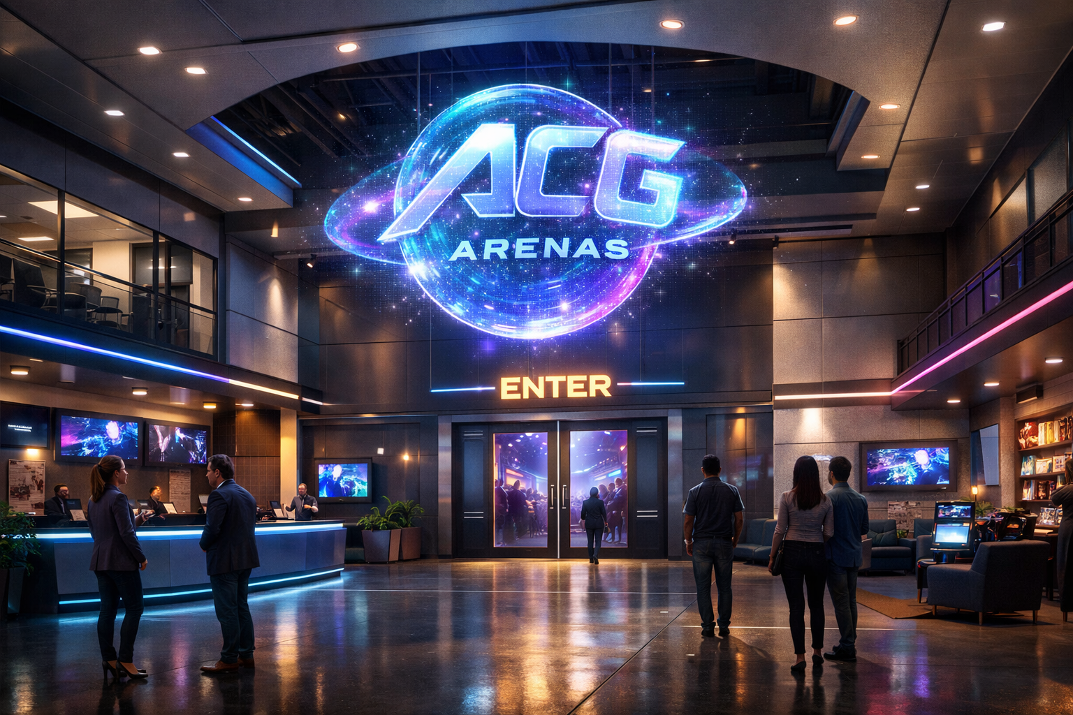 ACG Arenas exterior event space