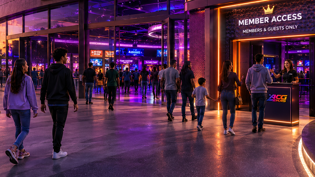 Food court and social area